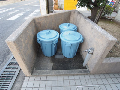 【その他共用部分】 | プレステージ北野田 | 敷地内ゴミ捨場