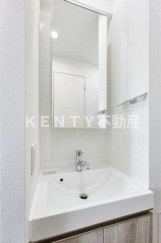 【洗面所】 | ＴＯＭＯＲＥ品川中延 | コンパクトで使いやすい洗面所