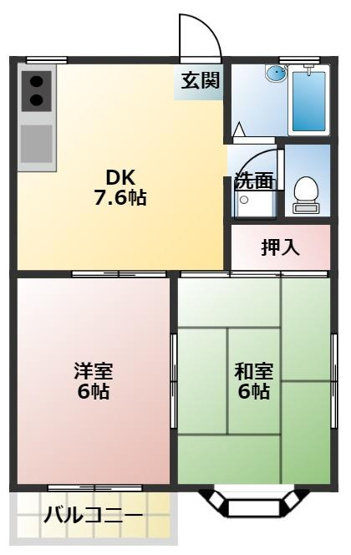 【間取り】 | ファミール緑ヶ丘