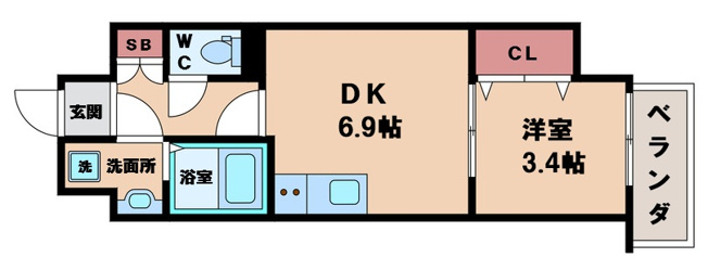【間取り】 | レシオス阿倍野ヴィータ