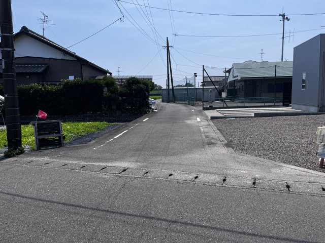 売新築戸建　焼津市飯淵の前面道路含む現地写真