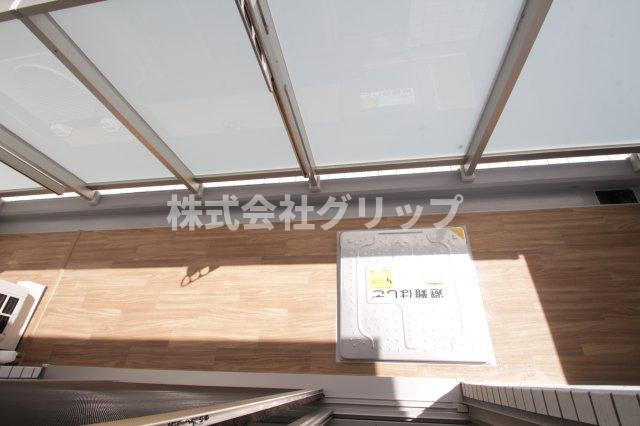 マークス横濱浅間町のバルコニー