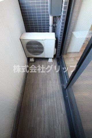 Le'a横濱山手壱番館のバルコニー
