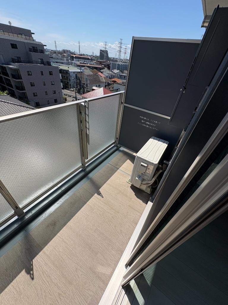 ジェノヴィア船橋　１Ｋのバルコニー