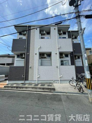 池田市石橋４丁目のアパートの外観