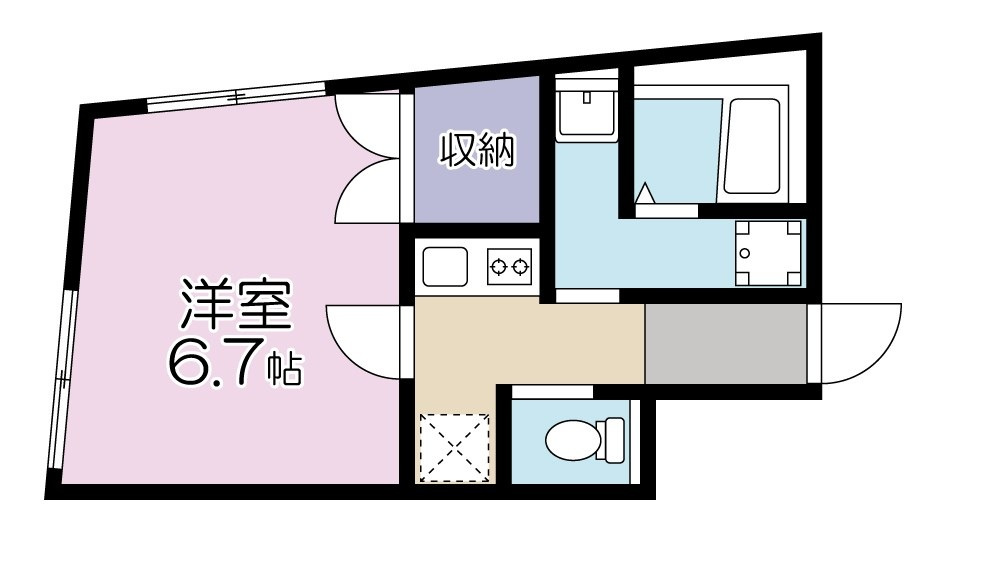 RMO の間取り|間取りです。