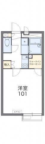 レオネクストムカイハラⅡの間取り|画像2