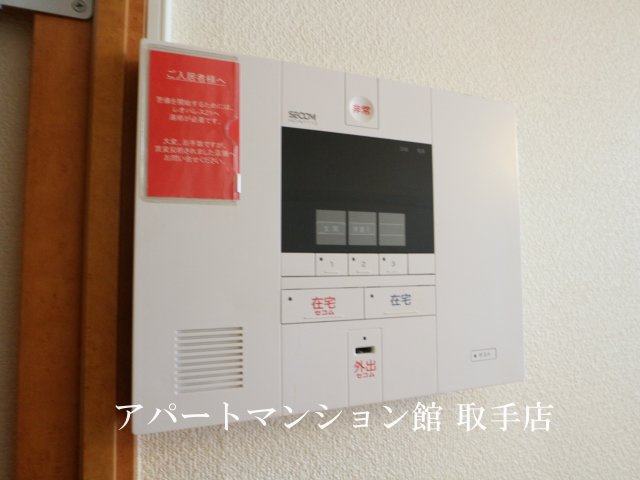 レオパレスラーク取手のセキュリティ