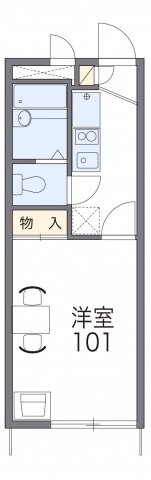 レオパレスラーク取手の間取り|画像2