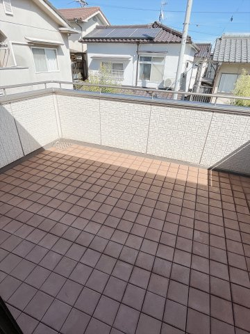 福山市西新涯町二丁目戸建住宅のバルコニー