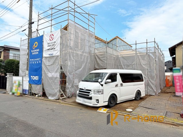 水戸市千波町5期　新築戸建て　1号棟の外観|ご予約を頂ければ、『平日』はもちろん『早朝』や『夜間』もご見学可能です♪お気軽にお申し付けください♪
