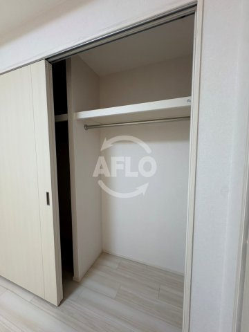 プレジオ北浜　中大江小学校区の収納|プレジオ北浜　クローゼット