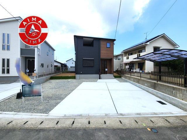 福津市福間南5丁目第19-2棟（1号棟）の外観|デザイン性のある外観です。