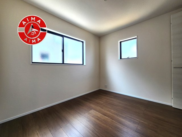 福津市福間南5丁目第19-2棟（1号棟）の和室|将来的に、琉球畳を引きまして和室風にすることも可能です。