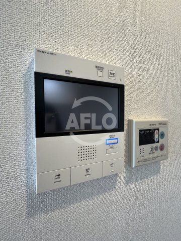 プレサンス江坂ベルフィーヌのセキュリティ|プレサンス江坂ベルフィーヌ　モニター付きインターホン