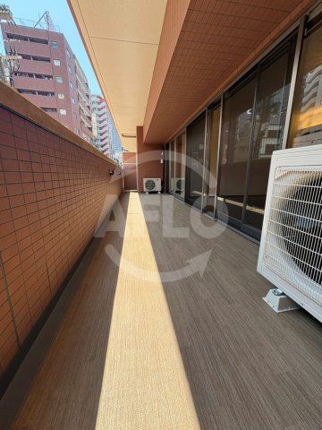 プレジオ北浜　中大江小学校区のバルコニー|プレジオ北浜　バルコニー