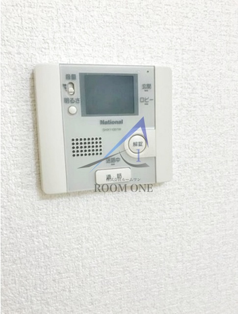 ル　ヴェールのセキュリティ|モニター付きインターホンです。