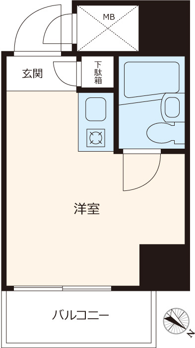 ライオンズマンション文京根津の間取り