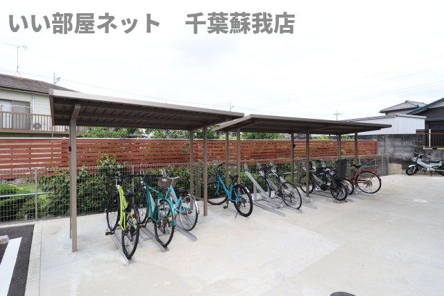 メゾンベース　Aのその他共用部分|駐輪場