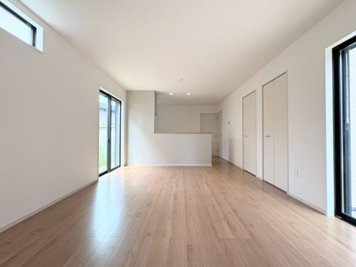 【居間・リビング】 | 那珂川市王塚台1丁目新築戸建1号棟