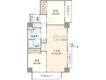 ハイマンションウエスト高円寺の間取り