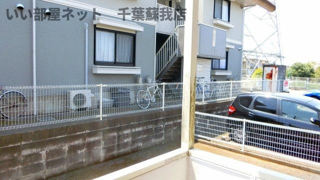 ハイツムラタのバルコニー|バルコニーがあります