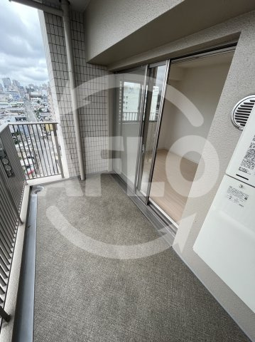 クラウンハイム上町台セントラルラ・カーサのバルコニー|クラウンハイム上町台セントラルラ・カーサ　バルコニー