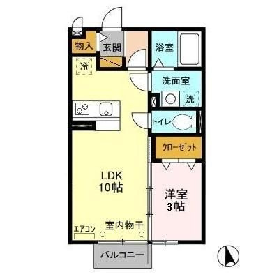 セピアパレスの間取り