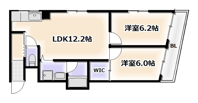 【間取り】 | DAIKOマンション