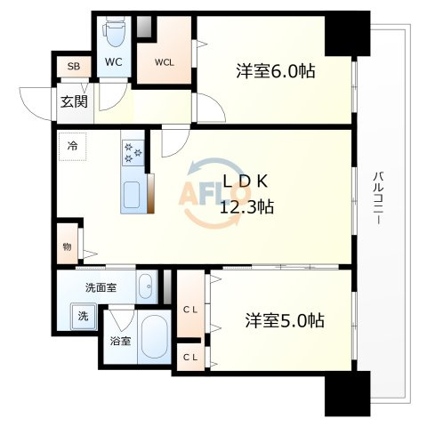 ハナミズキ福島　玉川小学校区の間取り|ハナミズキ福島　間取り