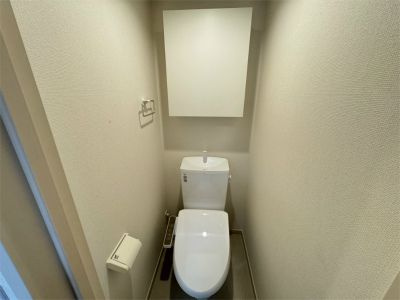 【トイレ】 | ヴィラ原木中山 | 参考写真（同物件別部屋）