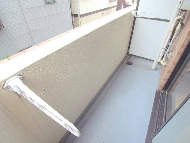 ライオンズマンション鵜の木駅前のバルコニー
