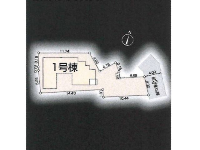 【区画図】 | 板橋区赤塚5丁目　新築一戸建住宅　全1棟　（成増店） | 小　中学校が徒歩圏内や公園などもあり子育てに安心な環境
※図面を基に作成しています。現況と異なる場合は現況を優先いたします。