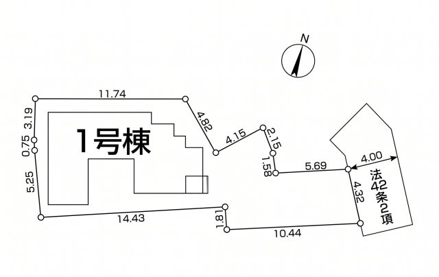 【区画図】 | 板橋区赤塚5丁目　新築一戸建住宅　全1棟　（成増店） | 小　中学校が徒歩圏内や公園などもあり子育てに安心な環境
※図面を基に作成しています。現況と異なる場合は現況を優先いたします。