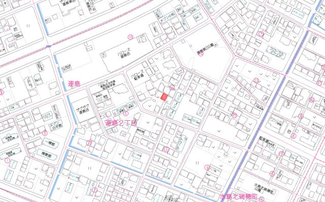 倉敷市連島2丁目11-36 モデルハウスの地図
