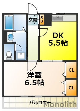 コンフォルト・ハイムの間取り