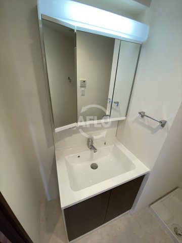 セイル淀屋橋の独立洗面台|セイル淀屋橋　洗面化粧台