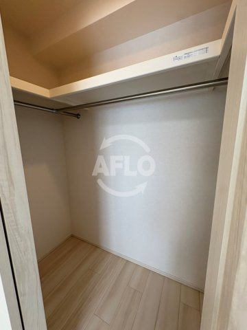 プレジオ北浜　中大江小学校区の収納|プレジオ北浜　ウォークインクローゼット