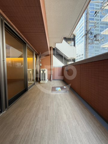 プレジオ北浜　中大江小学校区のバルコニー|プレジオ北浜　バルコニー