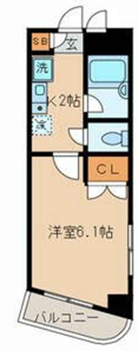 シンフォニー森ヶ崎の間取り|間取りです。