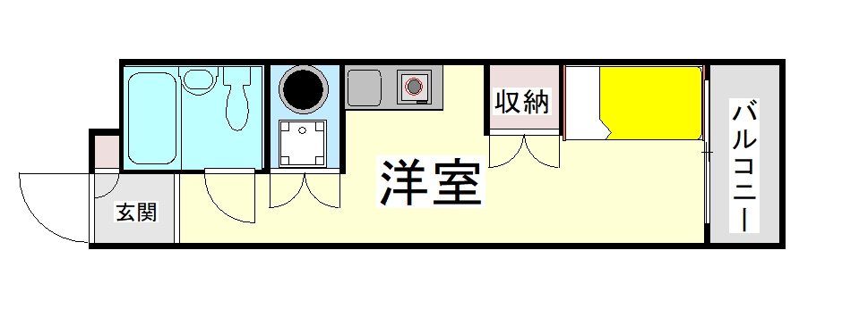 Dcourt六甲の間取り