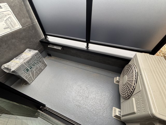 グラン大和町のバルコニー