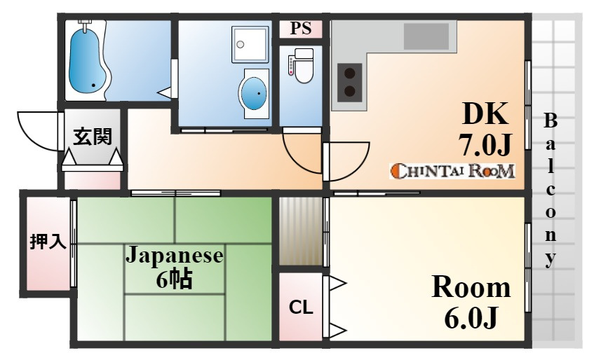 コスタレイ神戸三宮（旧ヴィスタ二宮）の間取り
