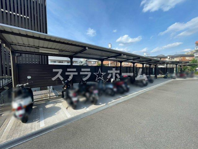 豊中緑ヶ丘サンハイツB棟のその他|バイク置き場
