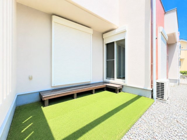 【庭】 | ◆旭区中白根2丁目　中古戸建◆ | ◆住宅ローンのご相談や周辺環境のご案内も含め、ローンに詳しい、地元に詳しいスタッフがお出迎えさせていただきます。お気軽にご相談ください。（写真は加工しています。）