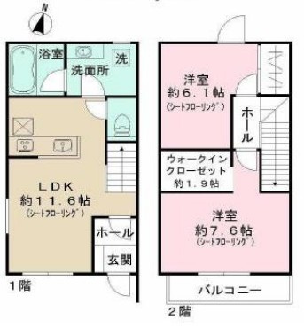 MOCXSTYLE GARDEN中清戸の間取り