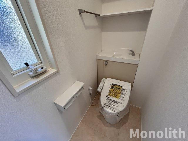 高石市加茂戸建て借屋の外観パース