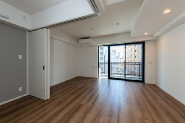 堀之内マンションの居間・リビング