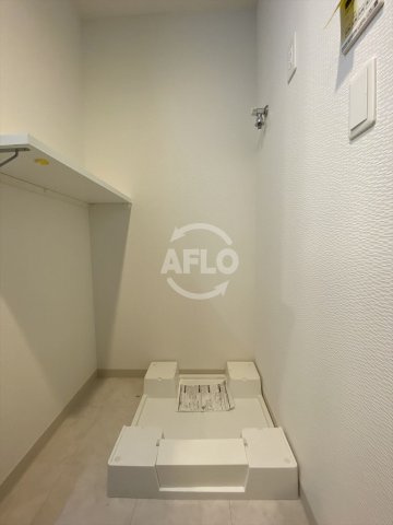 エステムコート谷町九丁目の設備|エステムコート谷町九丁目　洗濯機置場