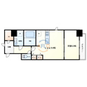 【間取り】 | セイル淀屋橋　間取り